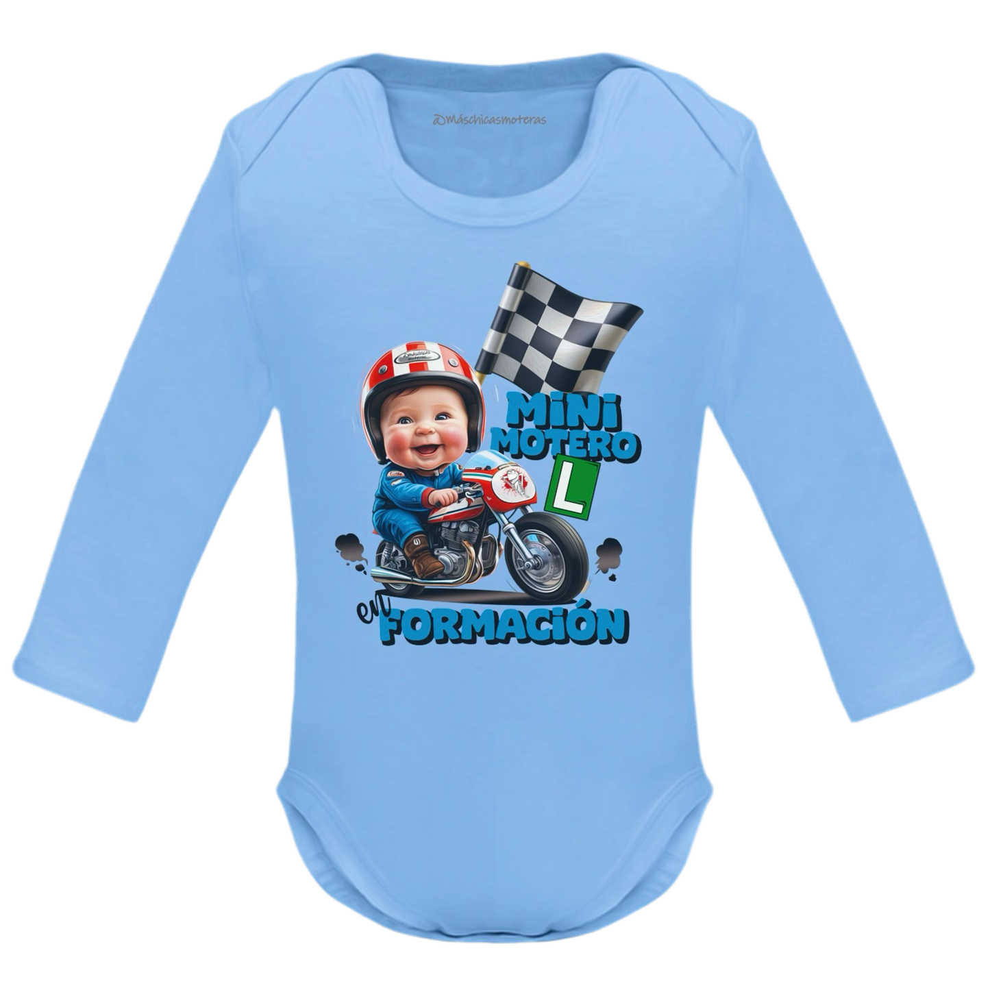 Mini motero en formación - Manga larga