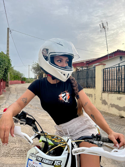 CAMISETA CHICA NARANJA