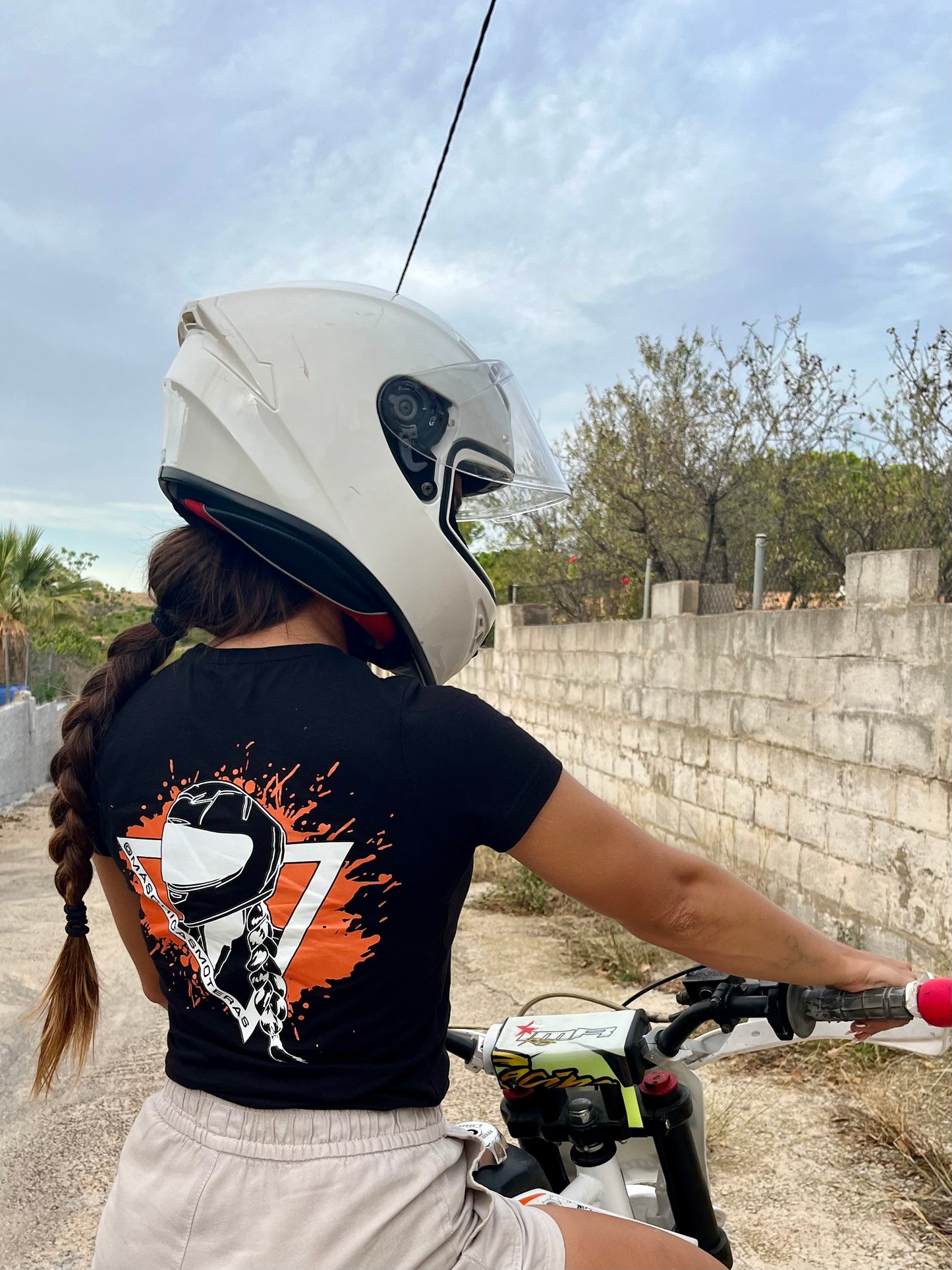 CAMISETA CHICA NARANJA